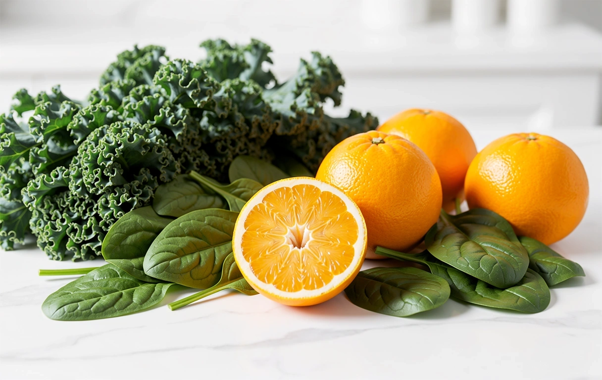 Fresh nutrients and vegetables